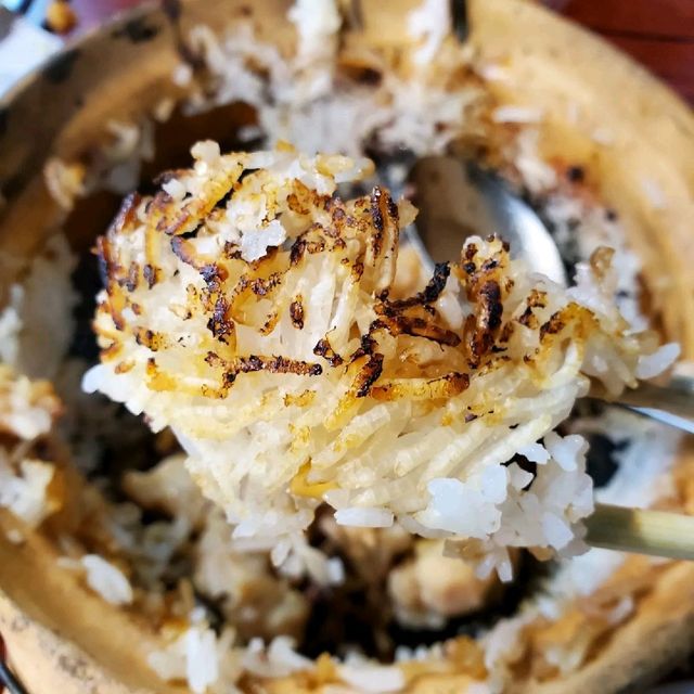 帳篷下的煲仔飯
