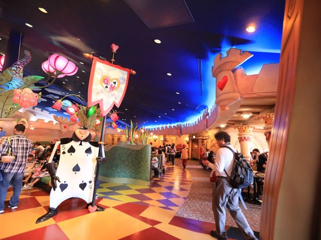 도쿄 디즈니랜드 퀸오브 하트의 뱅큇홈 식당