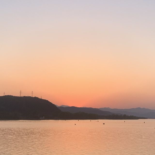 [대구] 노을 명소, 강정보🌅🌇