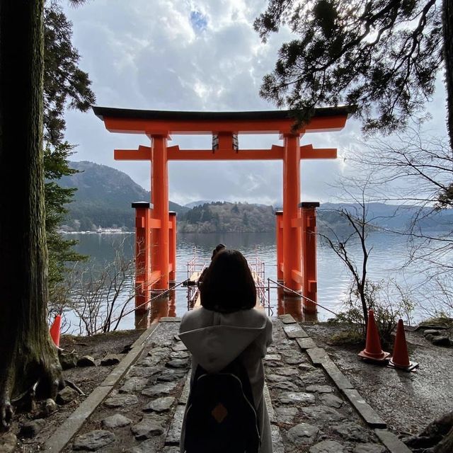 Lovely Tranquil Torii of Peace, Hakone