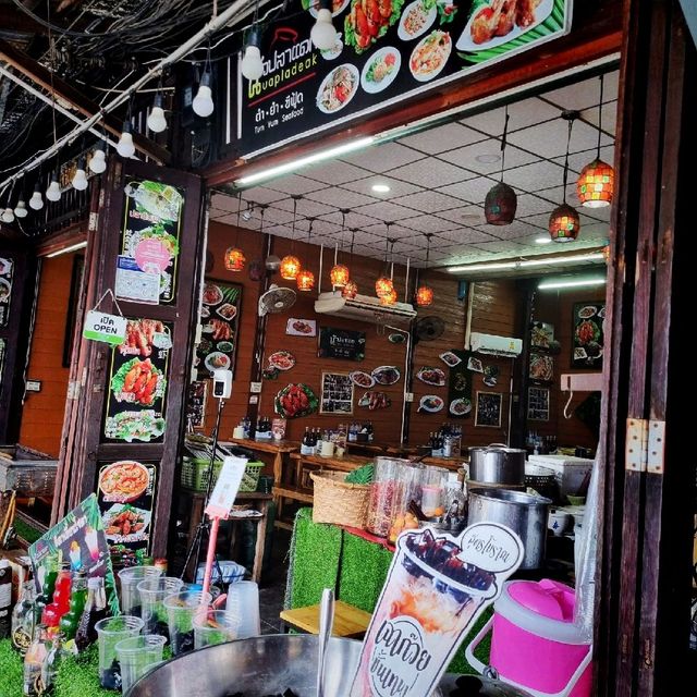 A Floating Market In Amphawa