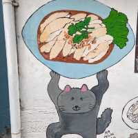 Street Art เบตง มีแมวเต็มไปหมดเลย