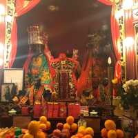 Experience at Man mo Temple 