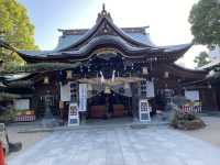 博多祇園山笠の準備がすすむ櫛田神社