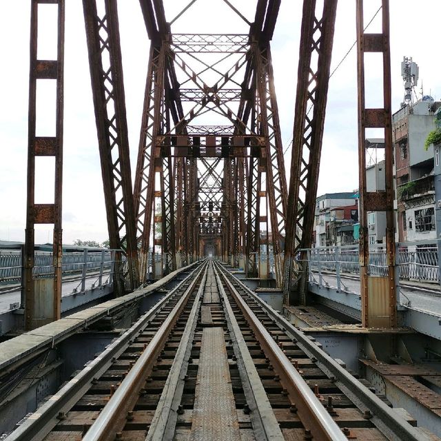 河內必玩景點--Long Bien Bridge龍邊橋