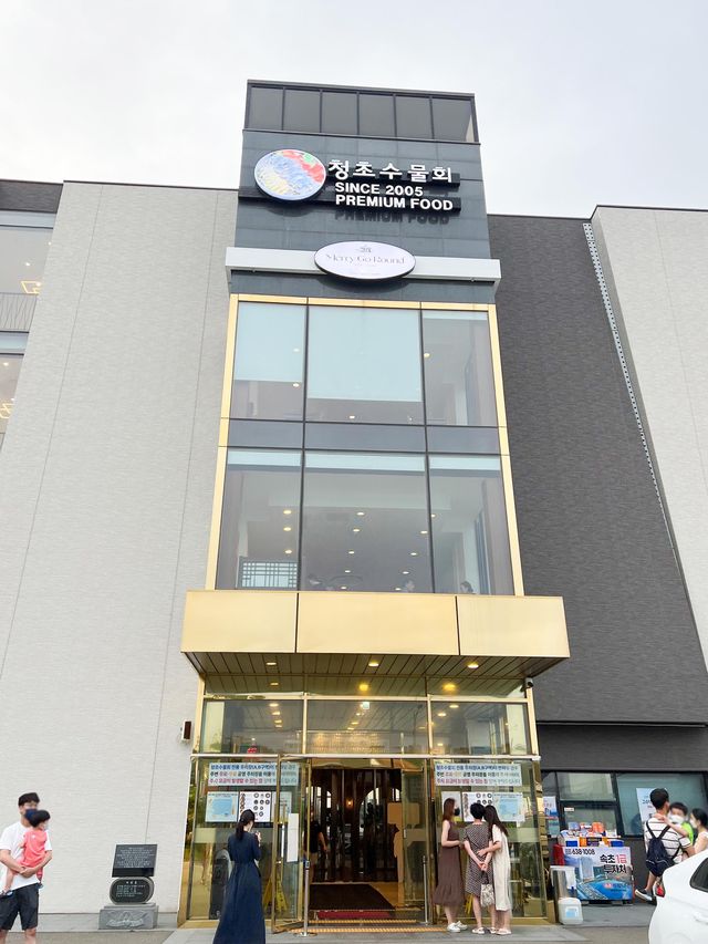 속초의 물회맛집 청초수물회🐟