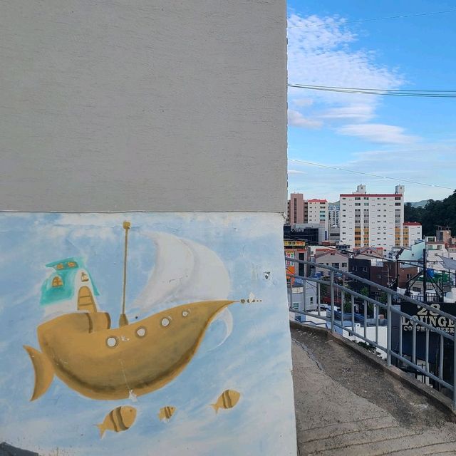 통영여행, 통영 꼭 가봐야 할 곳 "동피랑 벽화마을" 