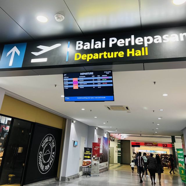 Landed at Senai International Airport (JHB)