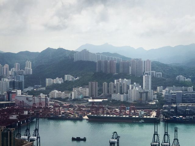 🤓從青衣三支香山俯瞰無敵大海景及不同山景建築物😍