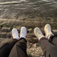 일몰이 예쁜 숀클리프 비치 : Shorncliffe 