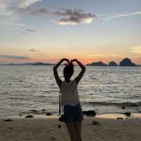 Sunset in Krabi #เช็คอินทะเล 🌅