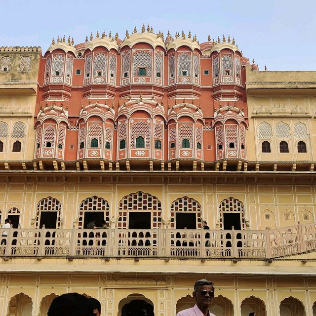 Hawa Mahal in the Pink City 