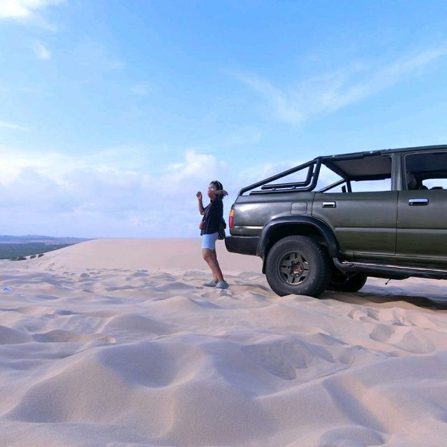 White Sand Dune Vietnam 