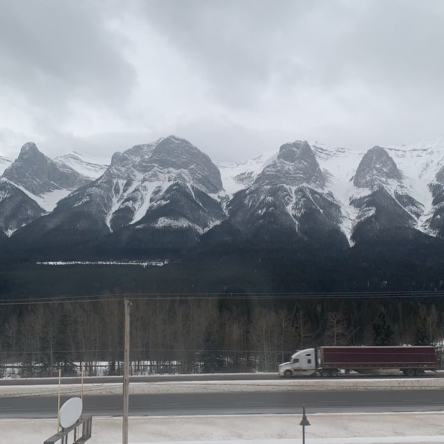 Driving in the Canadian Rockies! 🏔️ 