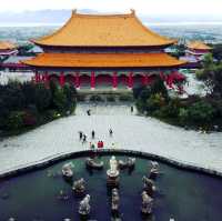 Three pagodas in Dali, Yunnan, China