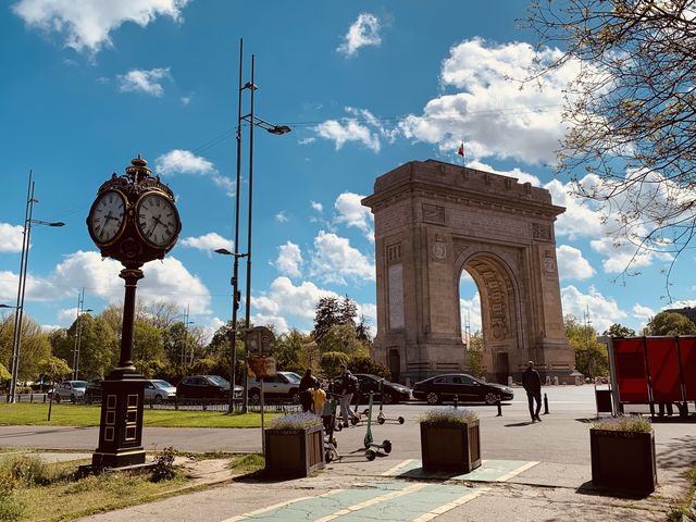 Bucharest Romania- Arcul de Triumf