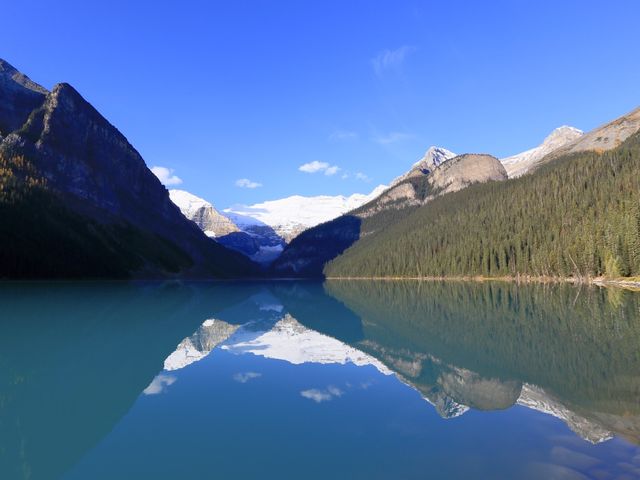 洛磯山脈加拿大露易斯湖