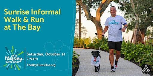 The Bay Turns One: Sunrise Informal Walk + Run at The Bay (Sarasota) | The Nest at The Bay Park