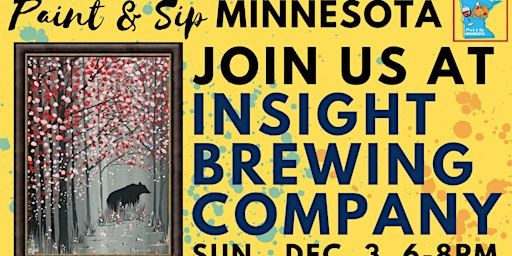 December 3 Paint & Sip at Insight Brewing | Insight Brewing & Taproom