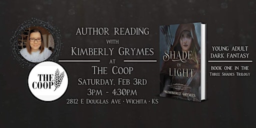A Reading and Signing Event with Author Kimberly Grymes | The COOP Coffee & Boba Bar, Board Game Cafe, Cooperative Bakery, East Douglas Avenue, Wichita, KS, USA