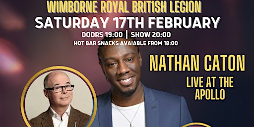 Epic Comedy Wimborne - 17th February 2024 | Royal British Legion