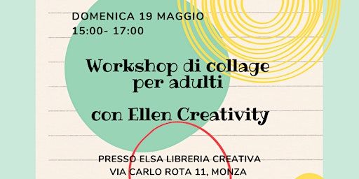 Det-TAGLI Workshop di Collage per adulti | Elsa Libreria Creativa
