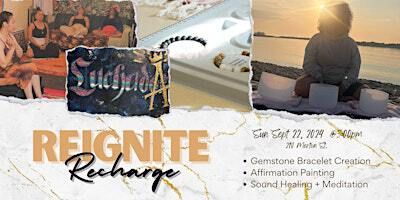 Paint, Meditate & Create a Gemstone Bracelet: REIGNITE RECHARGE PT.2 | 218 Merton St