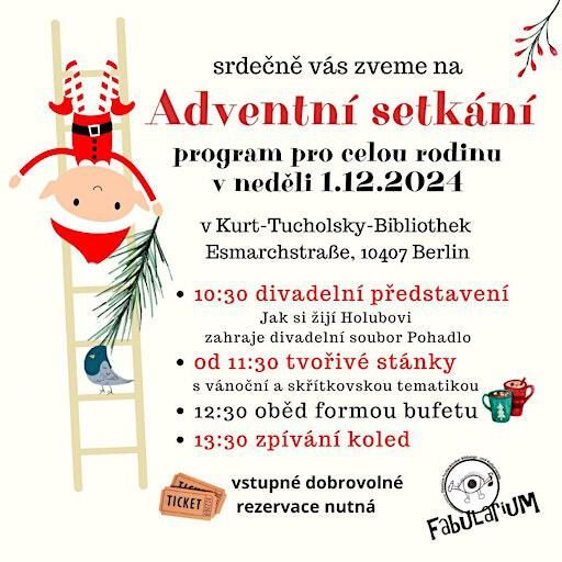 Adventní setkání s divadlem a tvořením | Kurt-Tucholsky-Bibliothek