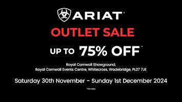 ARIAT OUTLET SALE - ROYAL CORNWALL SHOWGROUND | Royal Cornwall Events Centre
