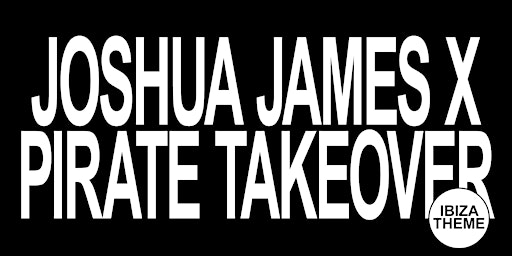 Joshua James X Pirate Takeover | PIRATE.COM - Rehearsal & Recording Studios