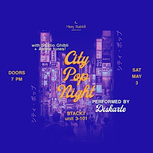 City Pop Night Live | STACKT market, Bathurst Street, Toronto, ON, Canada