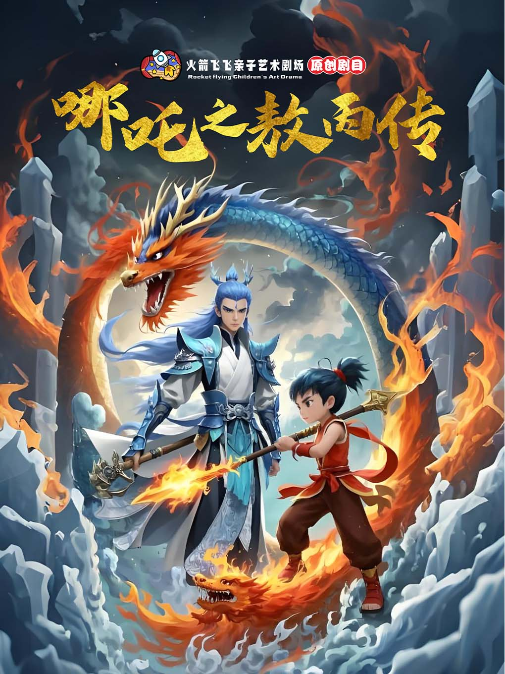 （大家庭店）【交互式兒童劇】《哪吒之敖丙傳》四季有戲方城劇場｜兒童親子 | 四季有戲(中街·盛京大家庭店)