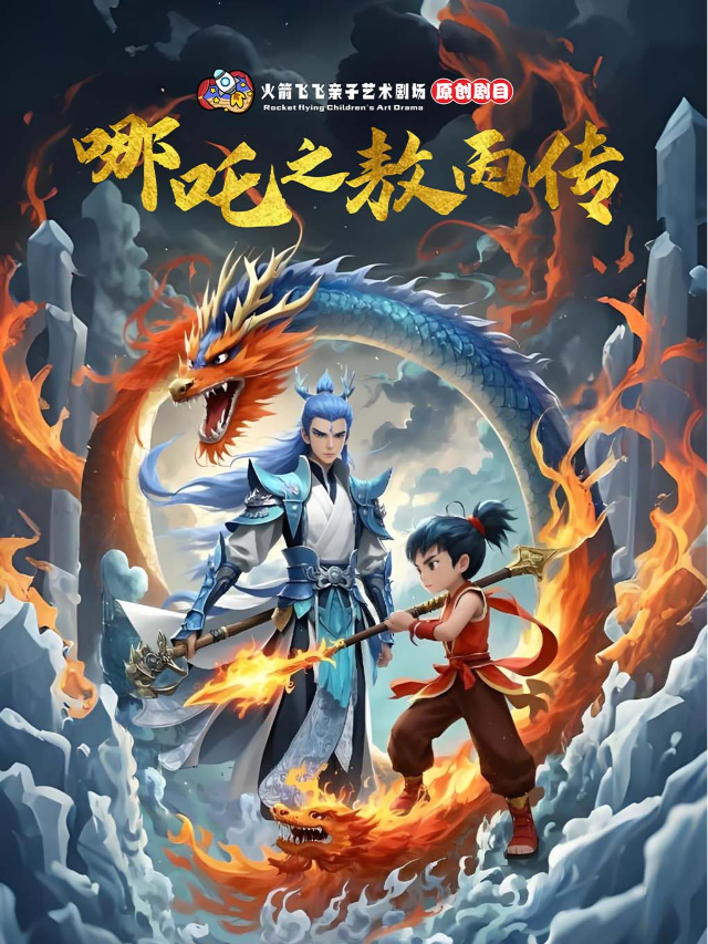 （大家庭店）【交互式兒童劇】《哪吒之敖丙傳》四季有戲方城劇場｜兒童親子 | 四季有戲(中街·盛京大家庭店)