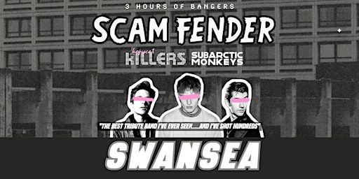 Scam Fender Tribute - Swansea Patti Pavilion - August 22nd 2025 | The Patti Pavilion