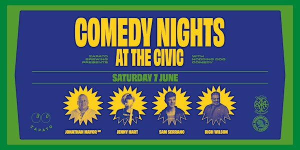 Zapato Presents... Comedy Nights At The Civic | The Civic