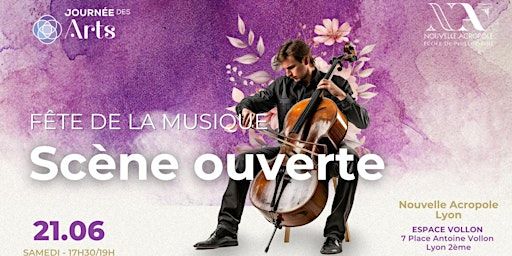 Scène ouverte - Before Fête de la musique | Nouvelle Acropole Lyon