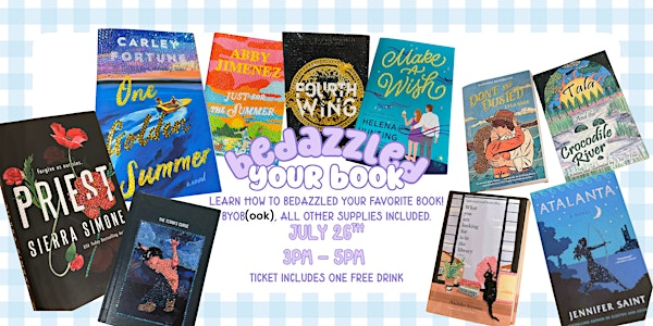 Bedazzled Your Book | BestCellar Book Bar