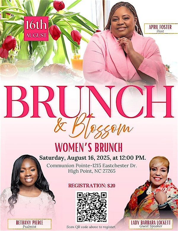 Brunch & Blossom Women's Brunch | Communion Pointe: Home of Maranatha Fellowship