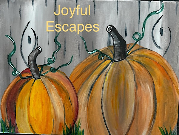 Fall Pumpkin Paint Party - Wine for the Win | Wine for the Win