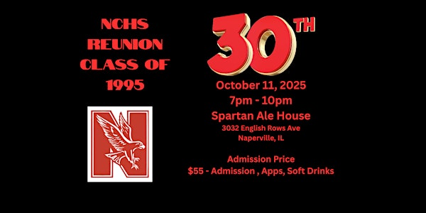 Naperville Central High School Class of 1995 -  30th Reunion | Spartan Ale House
