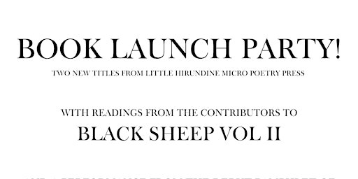 Black Sheep Vol. II Launch Party! | The Arts Barge