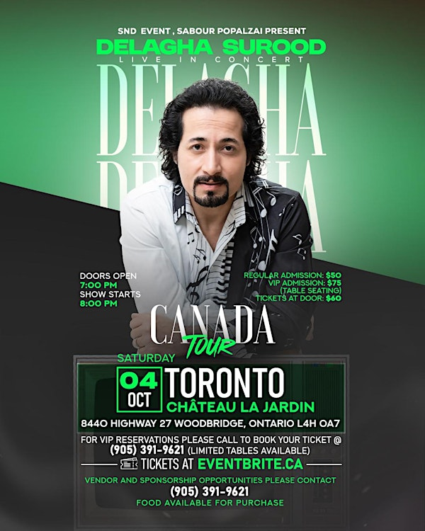 Delagha Surood Toronto 2025 | Chateau Le Jardin Event Venue
