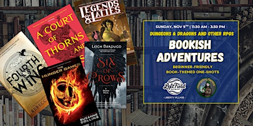 Bookish Adventures Dungeons & Dragons and Other RPGs | Left Field Brewery (Liberty Village)