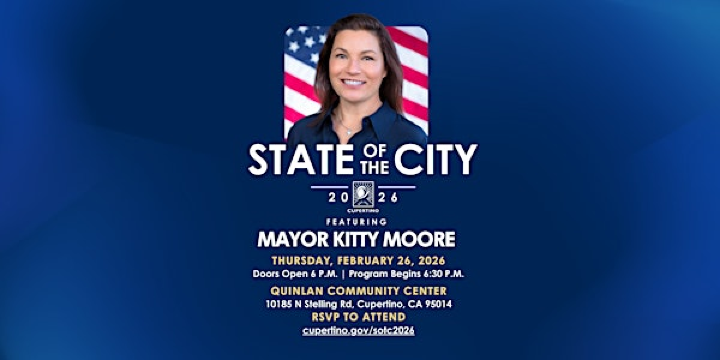 Cupertino State of the City 2026 | Quinlan Community Center