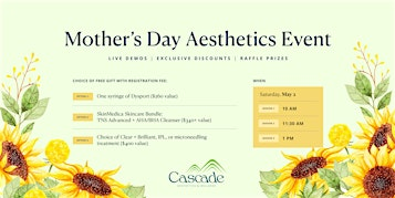 Cascade Mothers Day Event 2026 (11:30 am Session) | 5225 Cirque Dr W