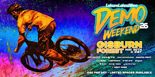 Demo Weekend 2026 @ Gisburn Forest | Gisburn Forest Hub