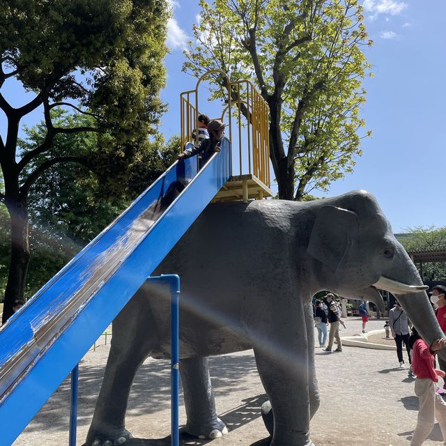 子鉄はたまらない新幹線の見える飛鳥山公園