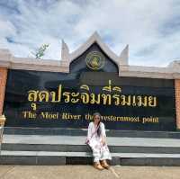 สุดประจิมที่ริมเมย ตลาดริมเมย สุดทางหลวงแม่สอด