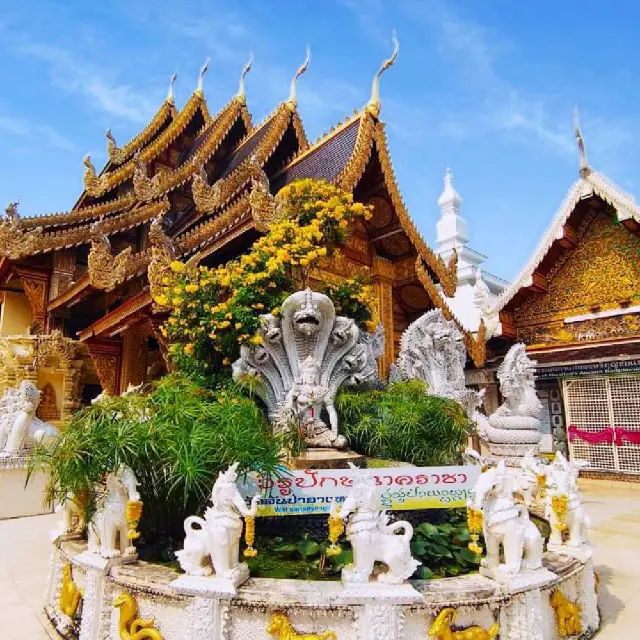 วัดสันป่ายางหลวง วิหารสวย 1 ใน10 วิหารของไทย
