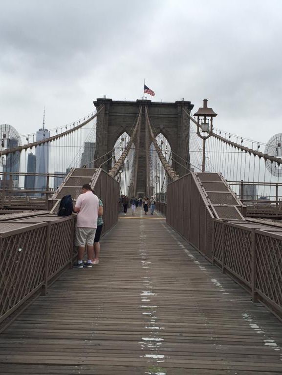 Iconic Brooklyn bridge